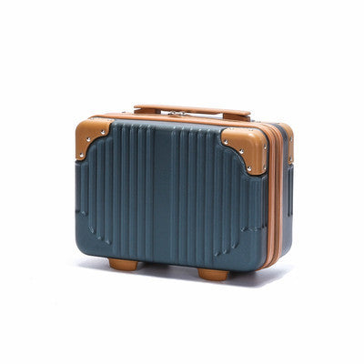 portable suitcase female small 14 inch mmakeup box