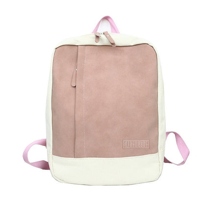 trendy student canvas backpack