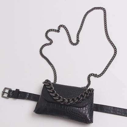 simple small belt waist mobile phone bag