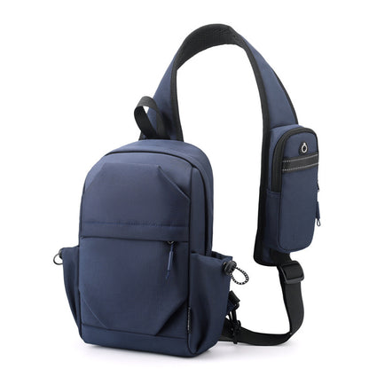 mens backpack oxford cloth shoulder chest bag
