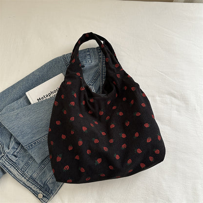Portable Tote Bag Large Capacity Beautiful Simple