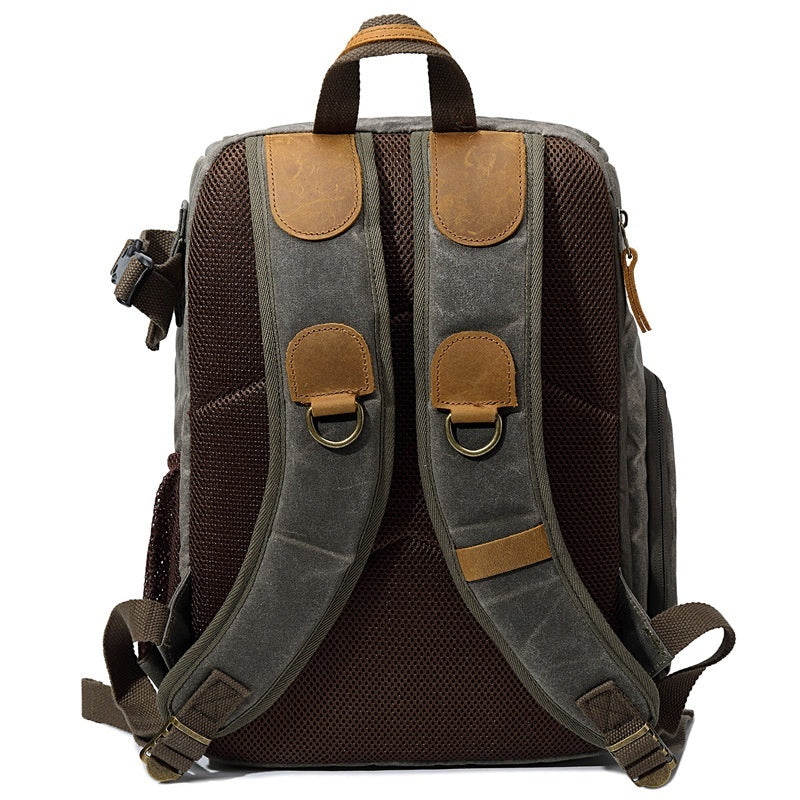 kalier digital slr camera bag waterproof canvas mens and womens backpacks