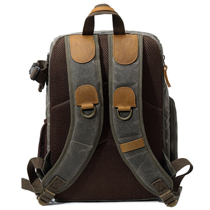 kalier digital slr camera bag waterproof canvas mens and womens backpacks