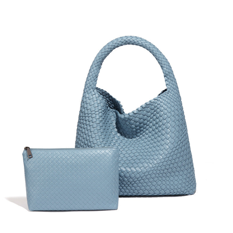 large capacity combination bags trend underarm shoulder handmade soft texture