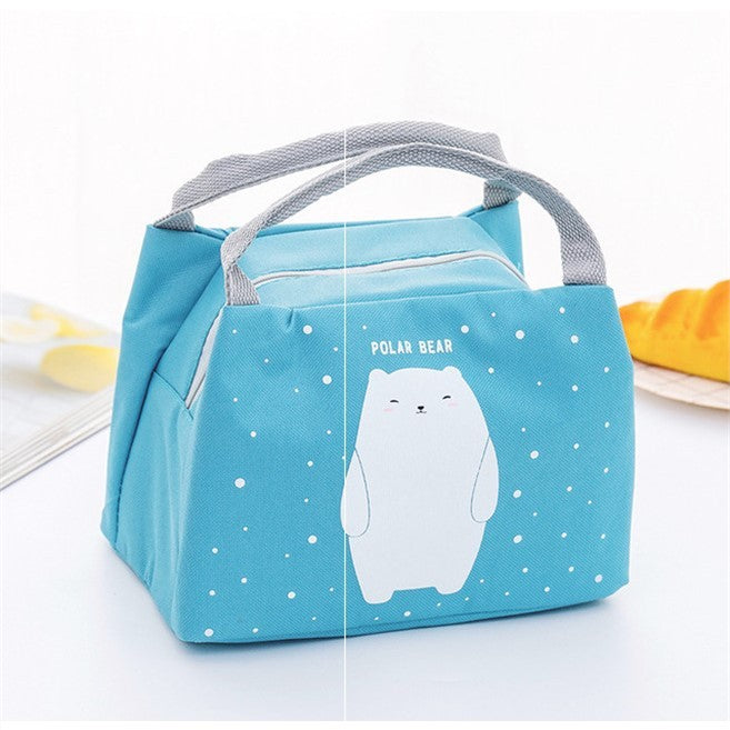 portable insulated lunch bag box picnic tote bag