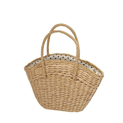 fashion rattan women handbags wicker lady bags