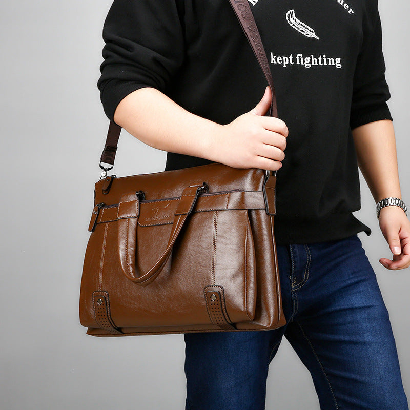 mens handbag shoulder business computer bag