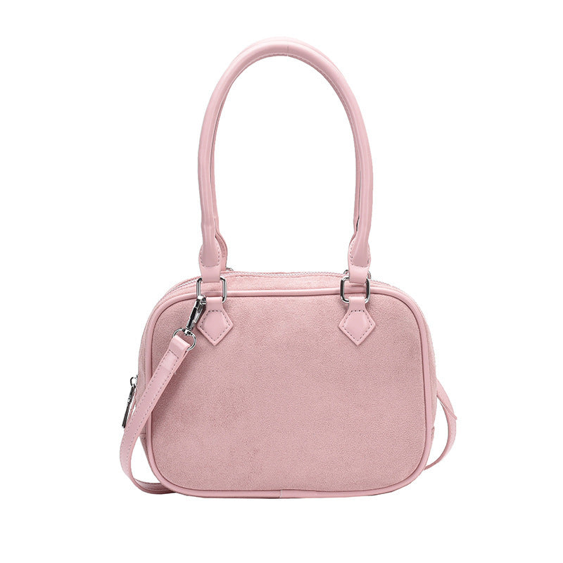 fashion special interest handbag womens crossbody suede