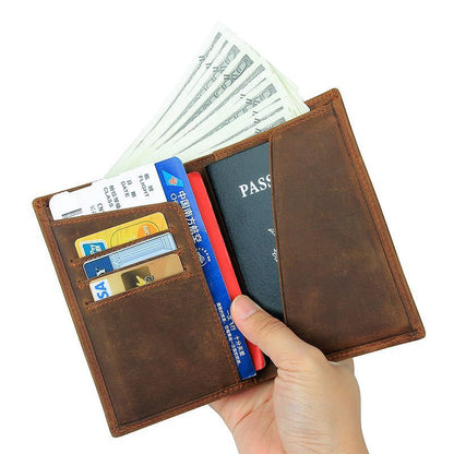 anti magnetic multi card passport bag