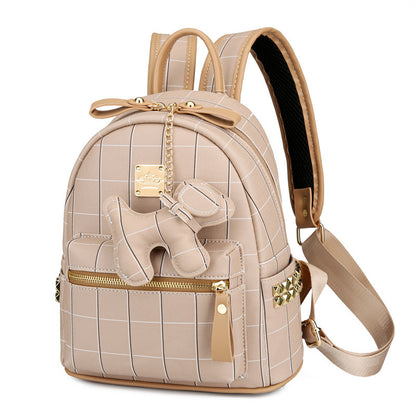 fashion ladies preppy student campus book backpack