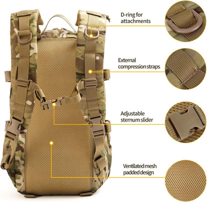 tactical backpack men military assault pack outdoor hiking rucksack