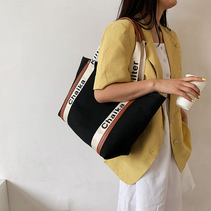 canvas new fashion casual fashion womens handbag