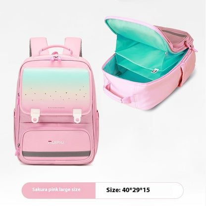 Primary School Student Schoolbag Burden Reduction Spine Protection