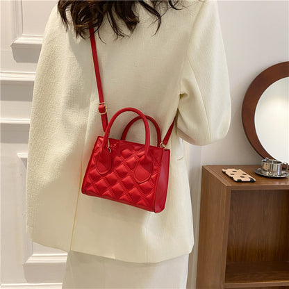 small square bag simple personality portable messenger bag