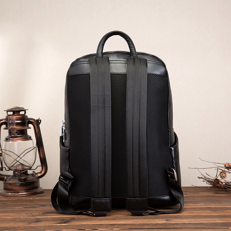 large capacity leather travel bag