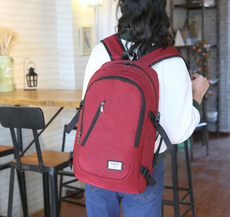 rechargeable casual backpack