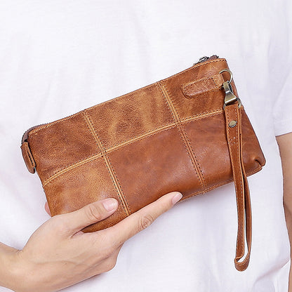 mens clutch long wallet