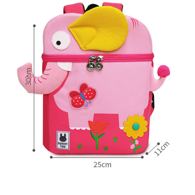 childrens student cartoon print schoolbag backpack