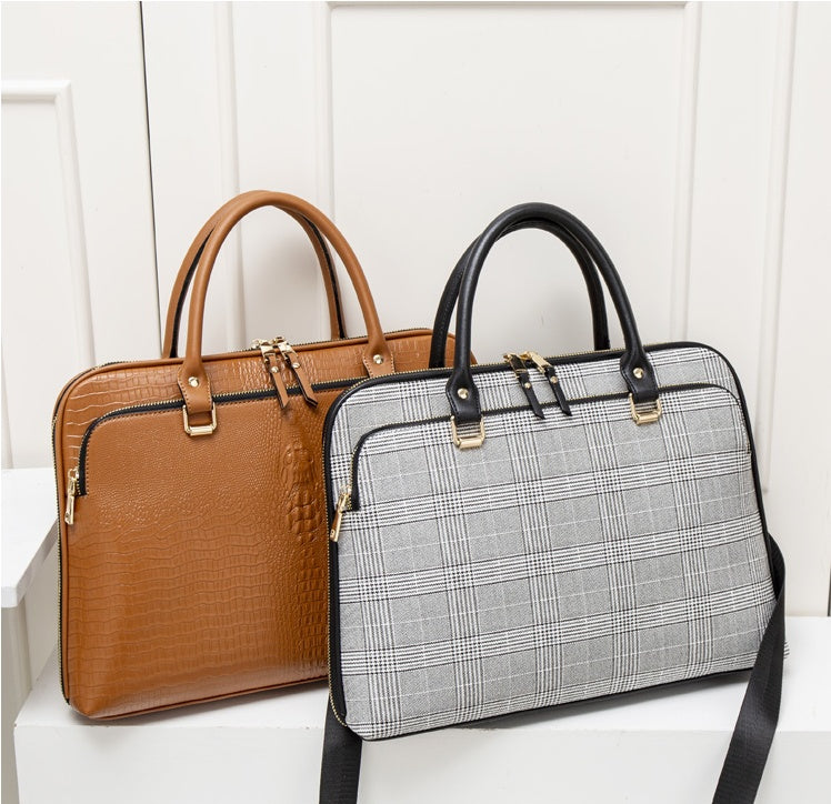 computer bag lady briefcase