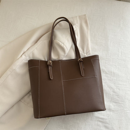 simple commute large capacity womens hand carrying underarm bag