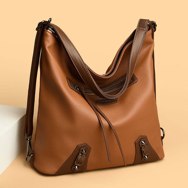 womens large capacity multi compartment cross body bag fashion