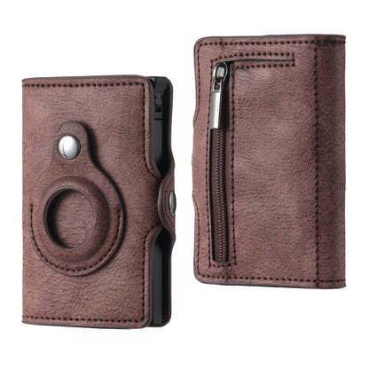 mens wallet tracker card clamp metal card holder