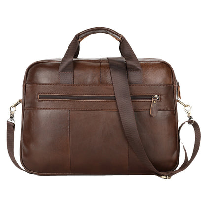 mens portable one shoulder cross body briefcase