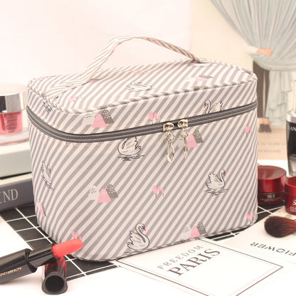 net red cosmetic bag portable large capacity travel waterproof