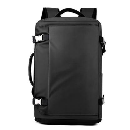 The Box-style Outdoor Backpack Features A Wide Opening