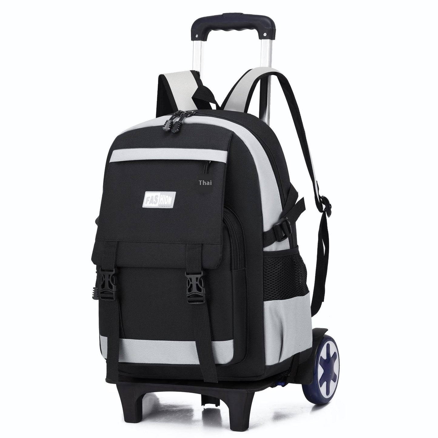 leisure primary school student large capacity pull rod backpack