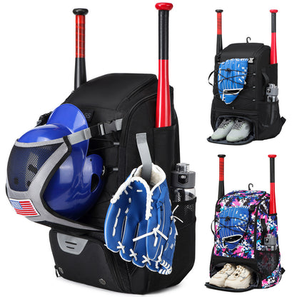 baseball equipment backpack large capacity portable multifunctional