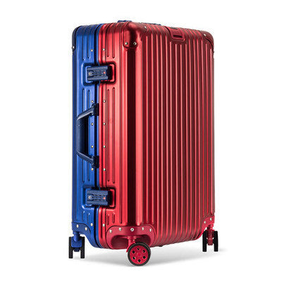 aluminum magnesium alloy luggage large capacity trolley case