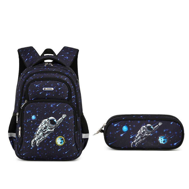 primary school student schoolbag boys stylish and lightweight grade 1 3 children backpack