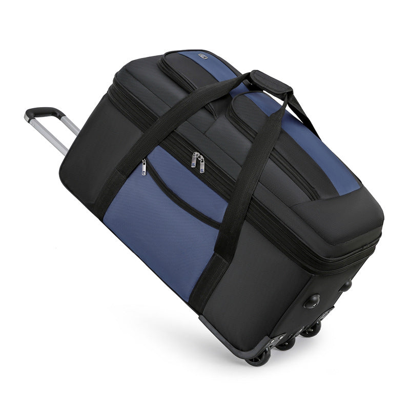 women travel suitcase trolley bags wheeled bag oxford waterproof rolling luggage travel handbag totes with wheels large capacity