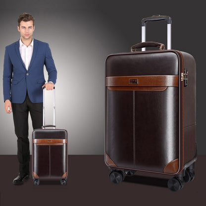 mens corporate gift luggage trolley travel