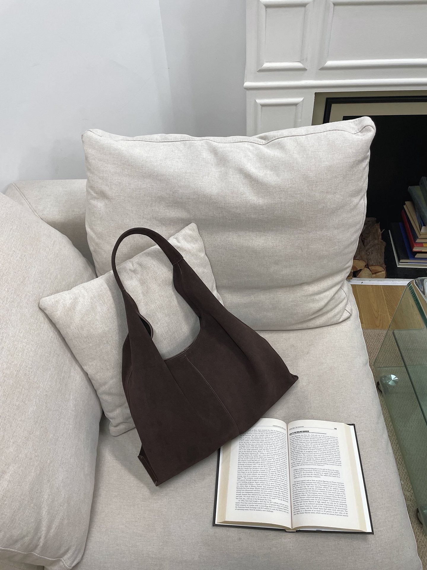 fashion casual all match genuine leather womens bag