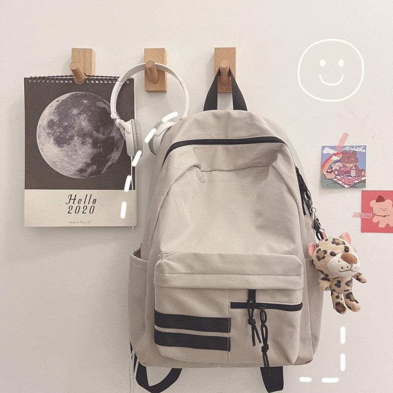 korean version of the wild high school college student backpack