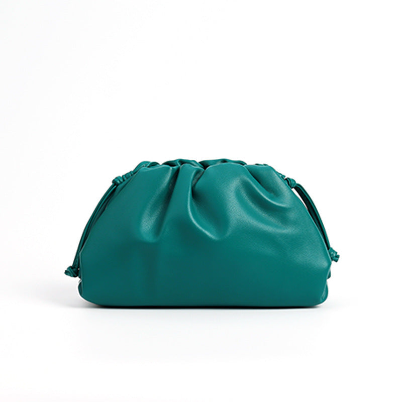 pleated cloud bag simple niche