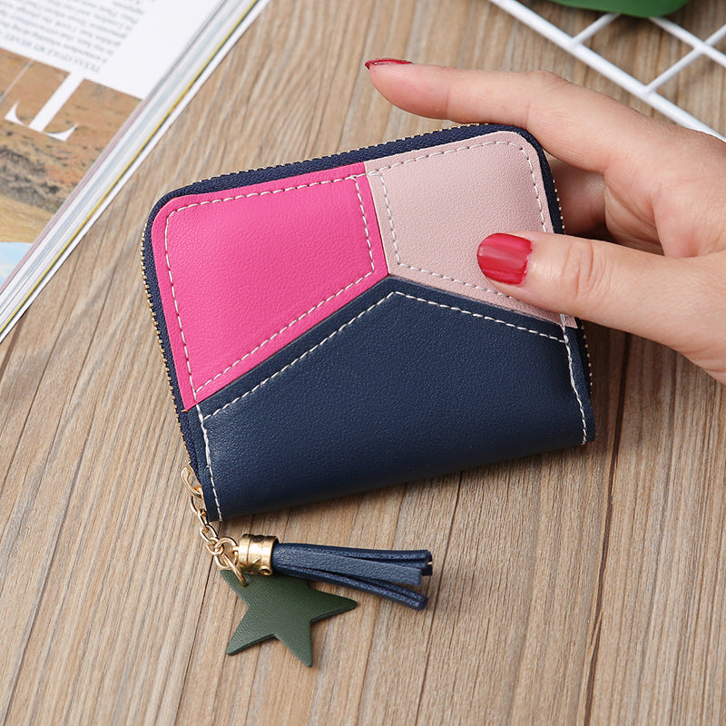 purse card ladies wallet for women girl bag clutch leather