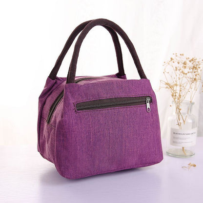 cosmetic bag bag womens handbag oxford cloth lunch box bag lunch bag mummy bag for work shopping small cloth bag