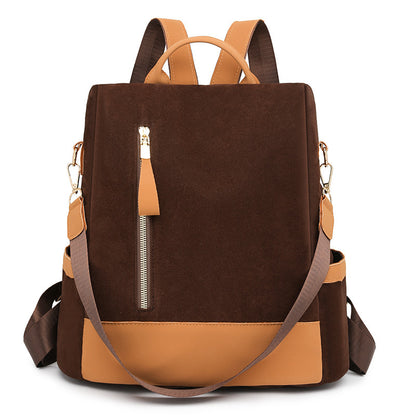 fashion all matching large capacity backpack go out travel