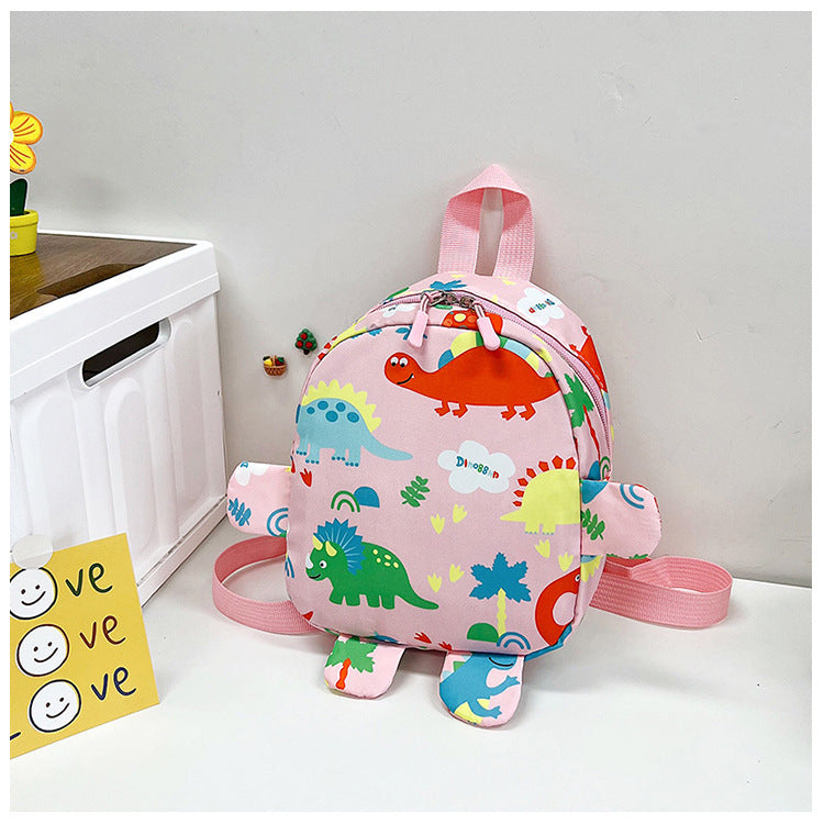 cute fashion cartoon little dinosaur childrens backpack