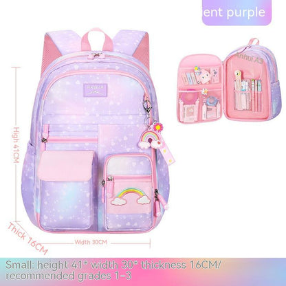 side opening cute relieve pressure childrens backpack