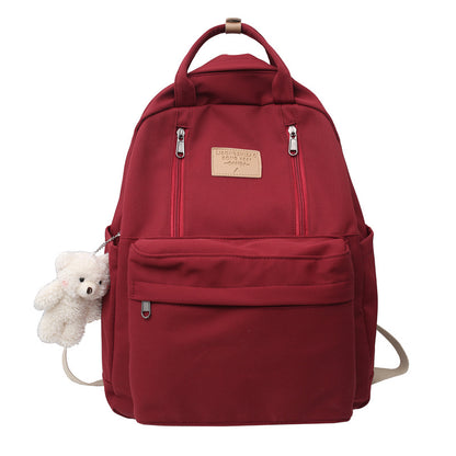cool backpacks school bag double zipper tote bags