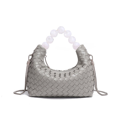 womens fashion simple style pearl tote