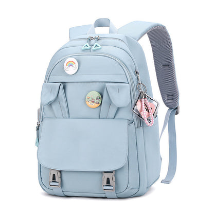 rabbit ears large capacity junior high school student backpack