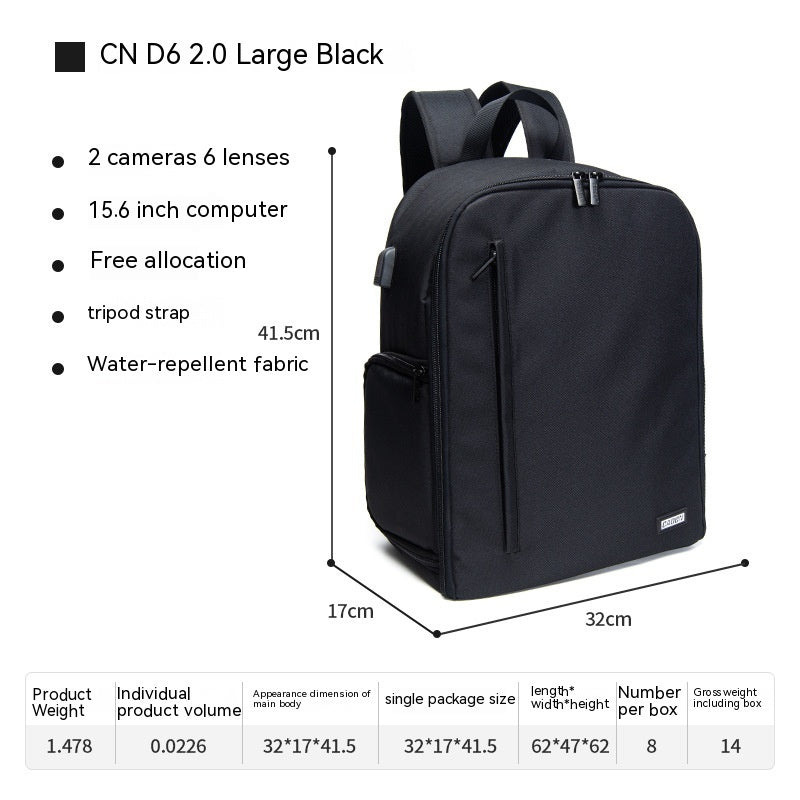 casual dslr camera bag solid color nylon camera bag