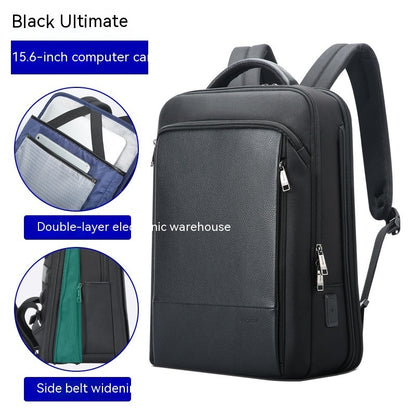 mens business multifunction usb backpack