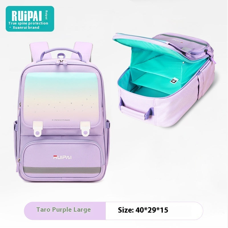 Primary School Student Schoolbag Burden Reduction Spine Protection