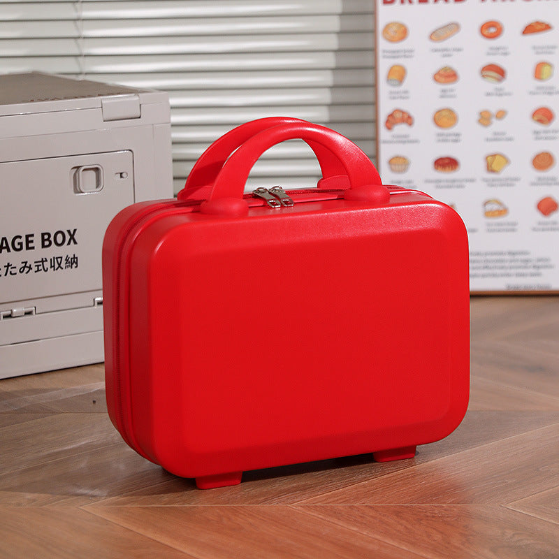 12-inch 14-inch ABS Portable Cosmetics Case Fruit Color Mini-portable Luggage